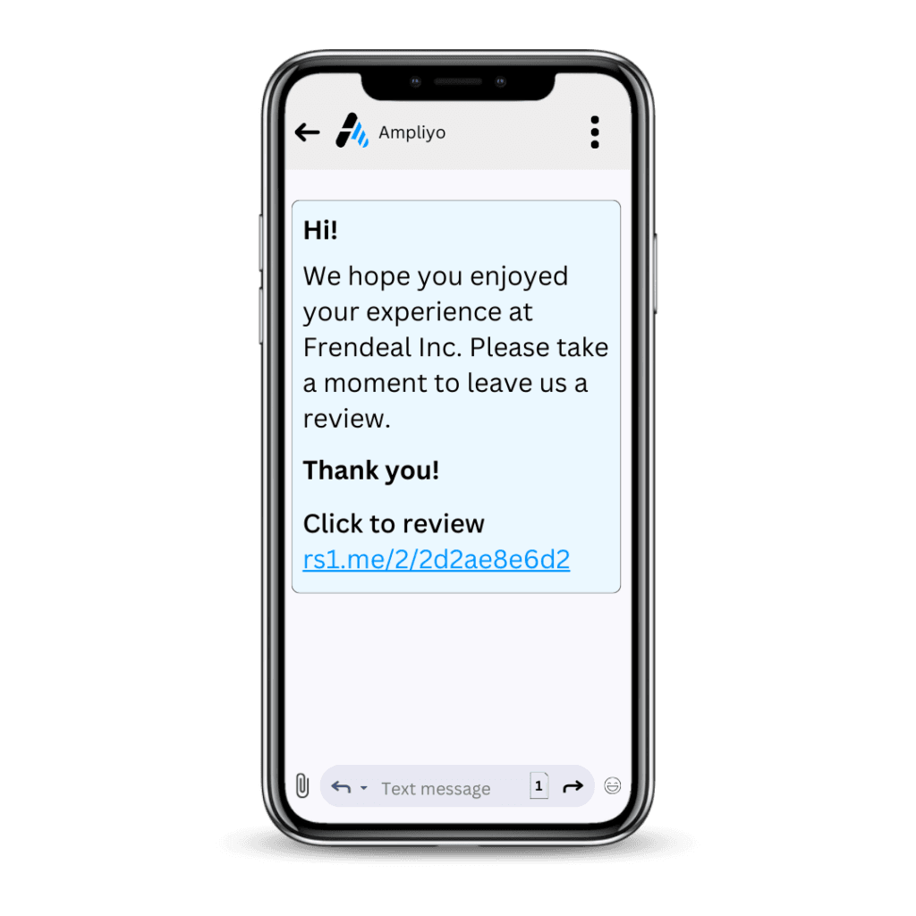 Get More reviews by sending automated review requests to your customers.
